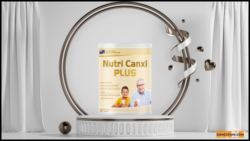 Cong dung Sua Nutri Canxi 400g plus