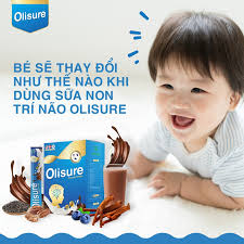 dùng sữa non olisure hàng ngày giúp trẻ phát triển