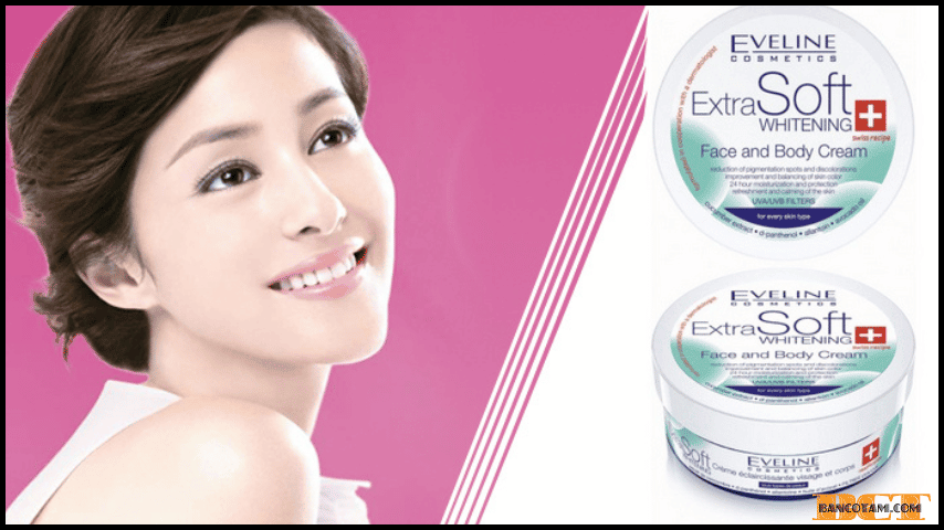 kem duong trang da eveline extra soft whitening co tot khong