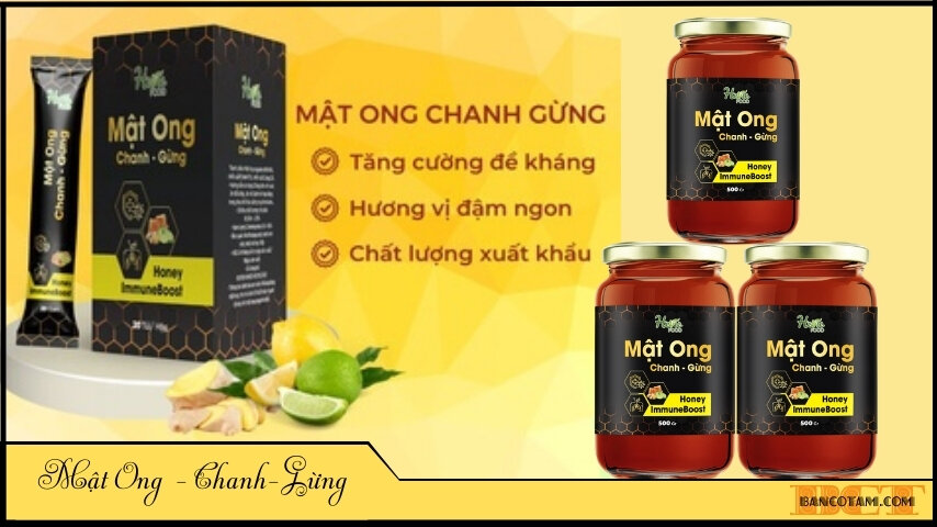 mat ong chanh gung