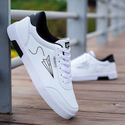 Giày nam thể thao sneaker FIN-X trắng đẹp cổ cao cho học sinh đi học đi làm cao cấp Mã CDT-2