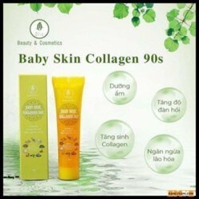  Mặt nạ dưỡng ẩm Baby Skin Collagen 90s là gì?