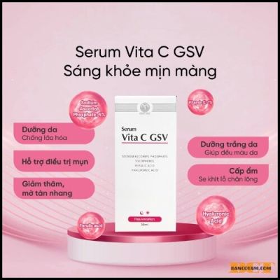 Serum Vita C - Lựa chọn hoàn hảo cho mọi loại da, mọi lứa tuổi!