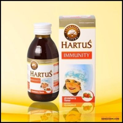 Hartus Immunity -  Bổ Sung Canxi Tăng Sức Đề Kháng Giúp Trẻ Ăn Ngon